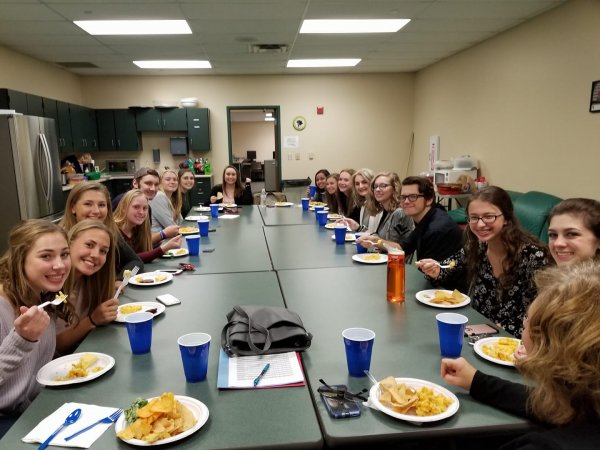 Teen Alliance Council Thanksgiving Meal November 2017