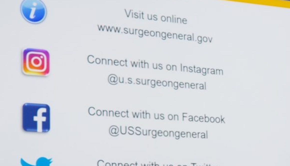 United States Surgeon General Social Media Sites